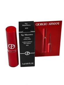 Lipstik Giorgio Armani Mini Lip Maestro Intense Velvet Color # 400-3 ML / 0.1 Oz (Minimum/Kecil/Ukuran Sampel/Ukuran Perjalanan) - Merah - 3ml - View 3
