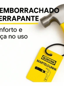 Martelo De Unha Bomvink 270g Bom-1001 Cabo Emborrachado Anti Derrapante - A - Visão 3