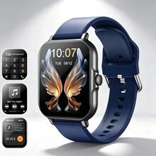 1pc Fashionable Sports Smart Watch, Supports Multi-Language, Wireless Calling, Call/Message Notification; Equipped With 2.01 Inch Large Screen, Weather Forecast, Sports Pedometer, Multiple Sports Modes, Music Playback, Step & Calorie Tracking, Remote Photo Taking Function; USB Charging, 240 Pixel Display, 180mAh Lithium Battery; Unisex - Multicolor - View 17