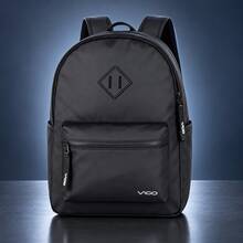 Unisex Black Casual Backpack Large Capacity 20L Lightweight Outdoor Daypack With Front Pocket For Travel School Work - Black - View 10
