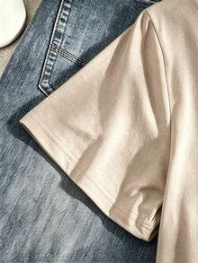 Women T-Shirts - Apricot - View 9
