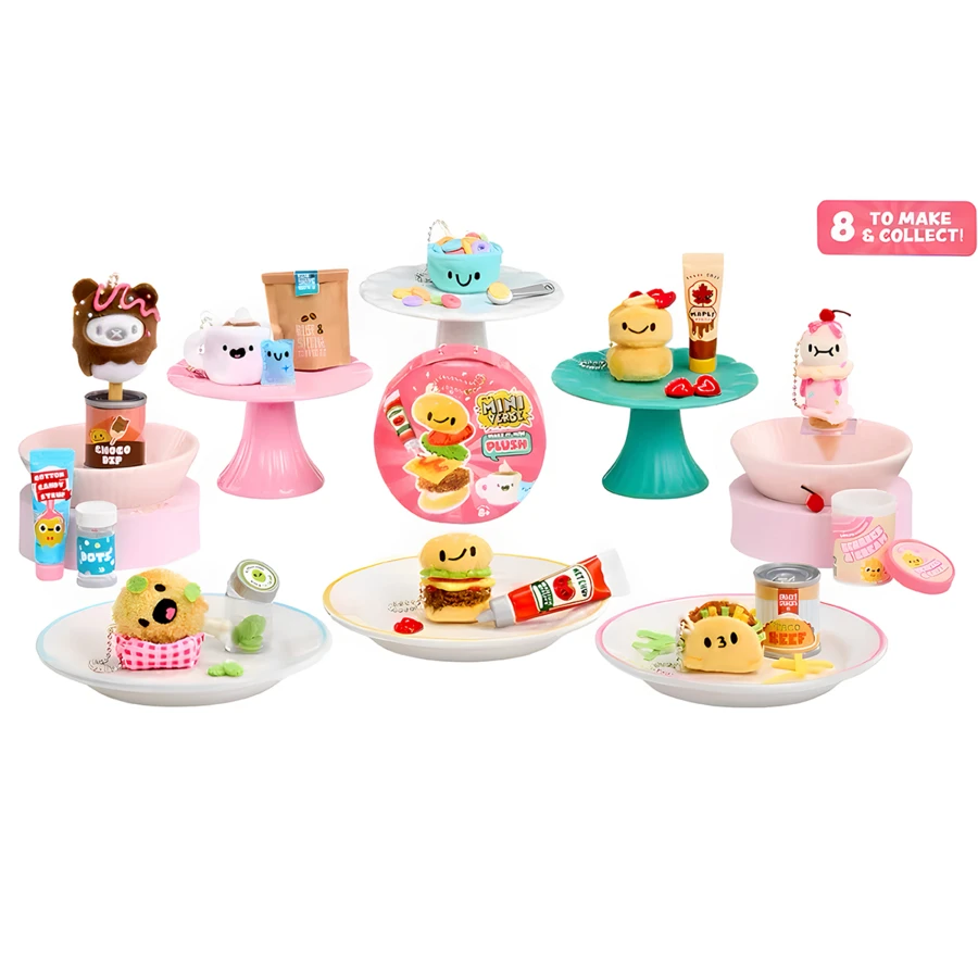 L.O.L.SURPRISE! Mini Dessert Food Blind Box, Cute Miniature Food Pendant, Random Style Bag Charm, Mini Decorative Collectible Ornament, Surprise Collection - Multicolor - View 1