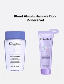 Kérastase 護髮套組 | 80ml 洗髮精與 75ml 金色護髮乳 - 護髮護理套裝 - 查看 1