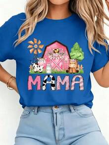 Women T-Shirts - Blue - View 2