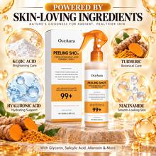 100ml Kojic Acid & Turmeric Exfoliating Body Spray, Gentle Body And Foot Exfoliator, Moisturizing Skin Care Spray For Dry And Dull Skin - Salicylic Acid - View 4