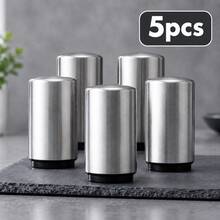 1pc/3pcs/5pcs Stainless Steel Creative Automatic Beer Bottle Opener - Silver - View 8