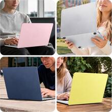 Ốp bảo vệ vỏ cứng nhám cho MacBook Neo 13 inch A3404 đời 2026, chống trầy xước, kèm nhiều phụ kiện tùy chọn gồm miếng che bàn phím chuẩn EU và US, miếng dán màn hình HD, adapter USB, giá đỡ mini và túi chống sốc laptop - Xem 9