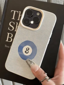 1件 白色條紋藍色個性化極簡全包覆 TPU 防摔手機殼，適用於 Apple 18 17 16 15 14 13 12 11 Pro Max Air 及系列 - 彩色 - 查看 2