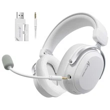 ATTACK SHARK L30Pro Wireless Gaming Headset, Supports 2.4GHz/Bluetooth/Wired Connection, Detachable Microphone, 7.1 Surround Sound, Ultra-Low Latency, Compatible With PC/PS/Xbox/Switch, Long Battery Life - View 12
