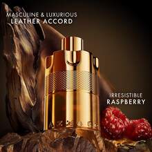 عطر Azzaro Forever Wanted Elixir للرجال، عطر دافئ وحار 100 مل بنوتات التوت والهيل والجلد، ثبات طويل الأمد لمدة 12 ساعة، رائحة رجالية راقية مثالية للمواعيد - رسم الزهر - مشاهدة 2