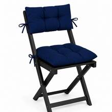1 Pc-2pcs Premium Versatile Seat Cushion – Multipurpose Pad For Dining Chairs, Floor Seating, And Armchairs - Teal Blue - View 8