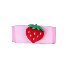 Cute Cartoon Strawberry & Panda Car Roof Grab Handle Cover, Soft Fabric Anti-Scratch Ceiling Overhead Pull Handle Protector Pad, Universal Decorative Car Interior Accessories For Girls - Short-hair Roof Handle - View 14