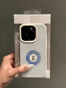 1件 白色條紋藍色個性化極簡全包覆 TPU 防摔手機殼，適用於 Apple 18 17 16 15 14 13 12 11 Pro Max Air 及系列 - 彩色 - 查看 4