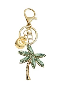 奢華椰子樹吊墜搭配 A-Z 氣泡字母，波希米亞度假風。合金字母吊墜；適用於背包、錢包裝飾、耳機殼配件、汽車吊飾。適合女性日常穿戴、度假與派對。獨特小禮物適用於任何場合，理想的生日與週年紀念禮物、派對禮物、中東國慶禮物 - 彩色 - 查看 22