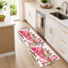 1 buah Karpet Area Natal Motif Kotak Surat Santa Warna Pink, Dekorasi Lantai Musiman Bertema Hadiah, Cocok untuk Kamar Bayi, Kamar Anak, Kamar Tidur, dan Dekorasi Rumah Liburan - MultiWarna - View 12