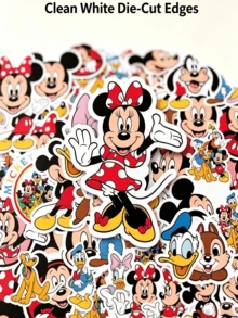 Disney Set Stiker 50 Buah, Cocok untuk Pengemasan, Pelabelan, dan Perlengkapan Kantor, Sempurna untuk Diberikan kepada Keluarga, Teman, atau Pasangan Anda pada Hari Paskah, Hari Valentine, atau Ulang Tahun. - MultiWarna - View 10