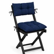 1 Pc-2pcs Premium Versatile Seat Cushion – Multipurpose Pad For Dining Chairs, Floor Seating, And Armchairs - Blue - View 8