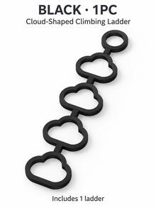 Cloud-Shaped Reptile Climbing Ladder, Hanging Terrarium Accessory For Habitat Decoration - View 7