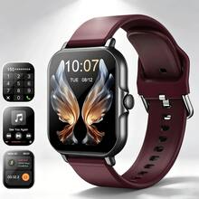 1pc Fashionable Sports Smart Watch, Supports Multi-Language, Wireless Calling, Call/Message Notification; Equipped With 2.01 Inch Large Screen, Weather Forecast, Sports Pedometer, Multiple Sports Modes, Music Playback, Step & Calorie Tracking, Remote Photo Taking Function; USB Charging, 240 Pixel Display, 180mAh Lithium Battery; Unisex - Multicolor - View 16
