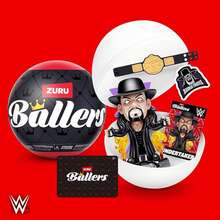 ZURU 5 Surprise Mini Wrestling Figure Surprise Ball, Mini Collectible Character Figures, Random Style Display Set - Multicolor - View 7