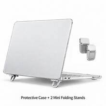 Ốp bảo vệ vỏ cứng nhám cho MacBook Neo 13 inch A3404 đời 2026, chống trầy xước, kèm nhiều phụ kiện tùy chọn gồm miếng che bàn phím chuẩn EU và US, miếng dán màn hình HD, adapter USB, giá đỡ mini và túi chống sốc laptop - Xem 19