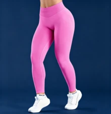 Women Pants - Fresh Flower Powder - View 8
