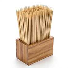 Brochetas de Bambú 3mm * 20cm, Palillos de Brocheta para Parrilla BBQ - Ver 5