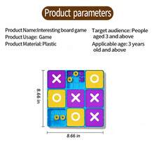 3x3 XO Tic Tac Toe Board Game, Early Education Desktop Game For Logical Thinking Training, Children's Educational Toy, Parent-Child Interactive Fun Battle Board Game, Brain-Training Logic Puzzle Board Game - Multicolor - View 4