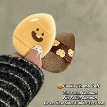 Faiccia Cute Baking Series Makeup Puff Set, Soft Bear & Toast Shape Powder Puff, Wet & Dry Use Foundation Sponge, No Powder Absorption Beauty Tool The Powder Puff Is Made Of High-Quality Soft Material, Bouncy And Elastic, Gentle On Skin, No Irritation. - Multicolor - View 20