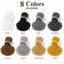 2mm 778pcs 10g Lacquered Acrylic Spacer Beads DIY Jewelry Making Bracelet, Car Charm, Phone Chain Handmade Beaded Accessories Material - Machine-embroidered Electroplated Glass Beads - View 3