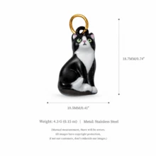 1pc Sweet & Cute Enamel Metal Charm Assortment, Multi-Pattern Mini Pendant Charms With Adorable Pet Animals And Fun Daily Elements, Lead-Free & Nickel-Free, DIY Jewelry Making Supplies, Perfect For Bracelets, Necklaces, Earrings, Keychains And Handmade Gifts - Multicolor - View 12