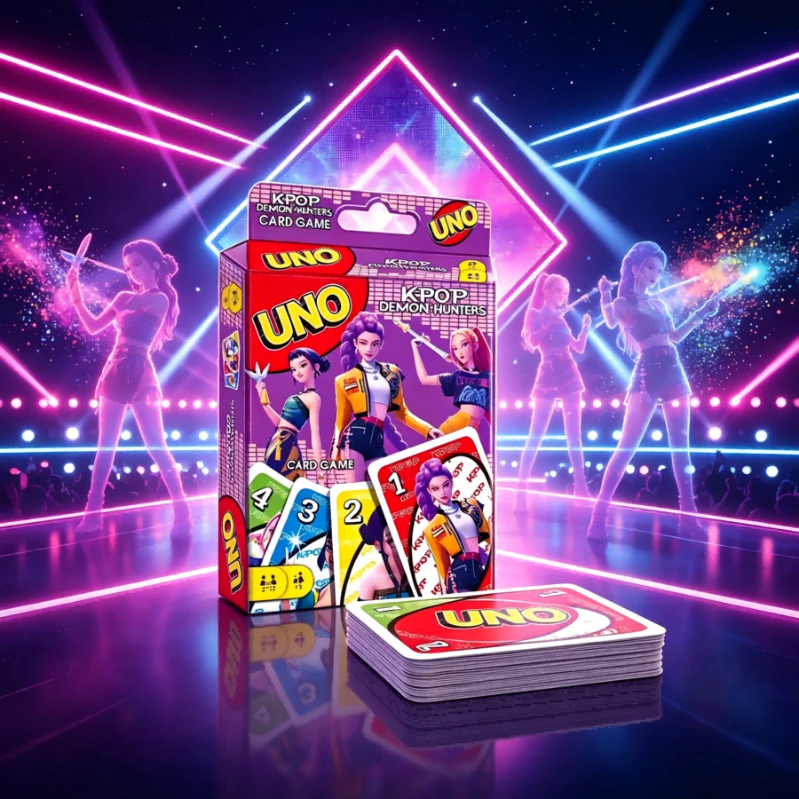 1pc Witch Hunt UNO Hot Selling Domestic Card Anime Co Branded Card Game Classic Happy Party Table Game - Multicolor - View 1