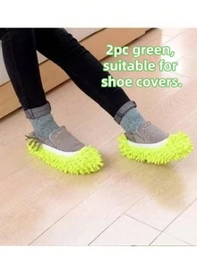 1pc/2pcs Multi-Functional Floor Dust Cleaning Slippers, Home Floor Cleaning Shoes - Multicolor - View 16