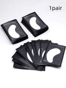 10 Pairs Hydrogel Eyelash Extension Eye Patches Professional Under Eye Pads Eyelid Pads Makeup Tools - Black - View 9