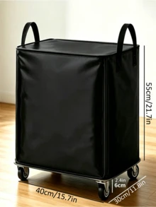 Grocery Cart On Wheels, Moving Storage Bags, Hulken Bag With Wheels, Large Capacity, Universal Wheel Design, Waterproof And Tear-Resistant. Suitable For Moving, Seasonal Storage, Dormitory Organization And Travel, An Ideal Choice For Students, Renters And Frequent Travelers, Also Suitable As A Back-To-School Or Graduation Gift. - Multicolor - View 9