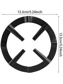 2/1pc Set Iron Gas Stove Burner Pad, Coffee Moka Pot Base Heat Insulation Ring Support Stand - View 4