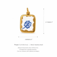 1pc Sweet & Cute Enamel Metal Charm Assortment, Multi-Pattern Mini Pendant Charms With Adorable Pet Animals And Fun Daily Elements, Lead-Free & Nickel-Free, DIY Jewelry Making Supplies, Perfect For Bracelets, Necklaces, Earrings, Keychains And Handmade Gifts - Multicolor - View 7