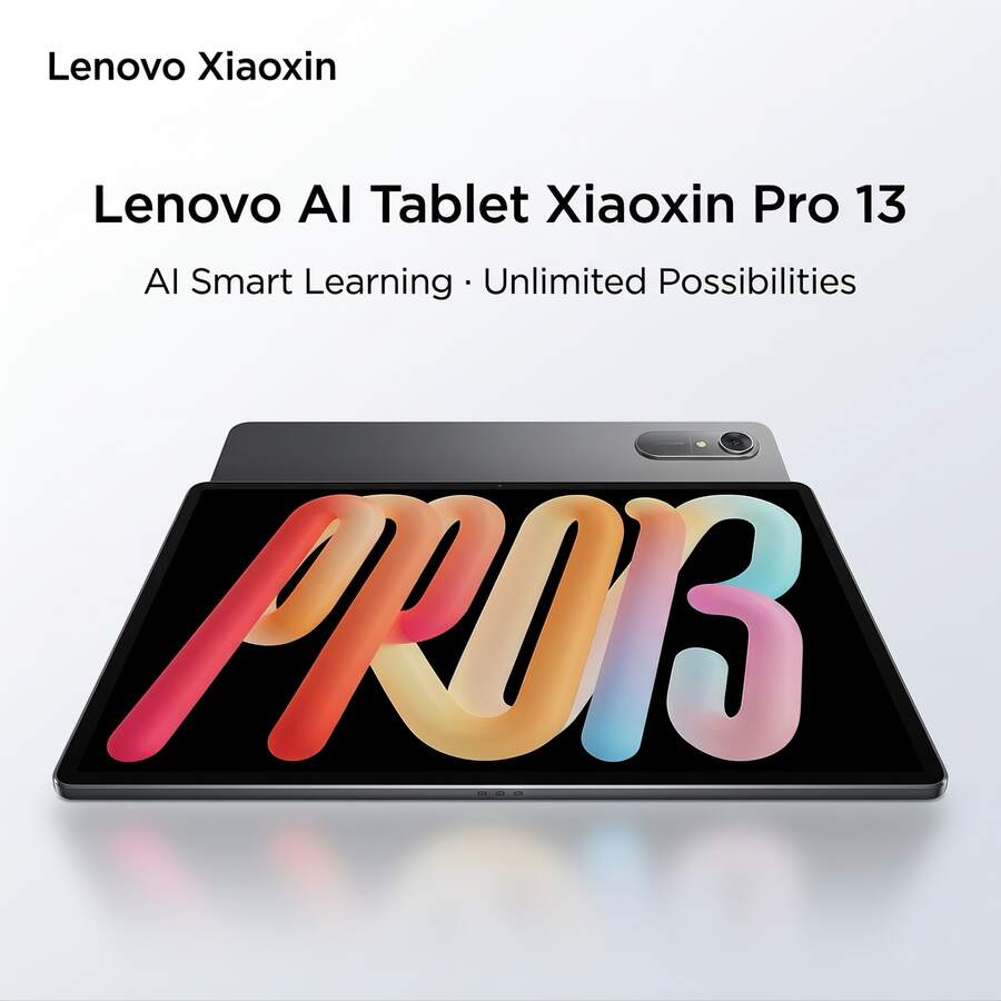 Lenovo Xiaoxin Pro 13-Inch Tablet 3.5K Ultra-Clear Eye-Protection Screen Learning & Office Pad Snapdragon 8 Gen 3 8+128G/8+256G Grey - Ash - View 1