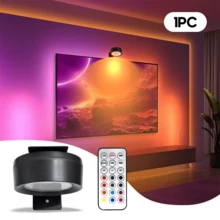 1/3pcs RGB Wireless Magnetic Drawing Lamp, 13 Color Modes And 2 RGB Dynamic Modes, Remote Control Dimming Atmosphere Lamp, Magnetic Battery Wall Lamp, With Timer Function, Bedroom Gallery Decorative Wall Lamp (Batteries Not Included) - Multicolor - View 13