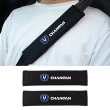 2Pcs Seat Belt Shoulder Cover Protection Pads For Changan CS75 CS35 Plus CS15 CS95 RAETON CX70 Auto Accessories - A - View 1
