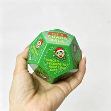 Hilarious Christmas Gift Exchange Party Game Dice - Multicolor - View 7