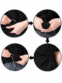 1/3/6 Pcs Fashion Dress Clips For Women, Shirt Clips, Waist Cincher Clip, Invisible Corset Clips, Circle Ring Combination - Multicolor - View 5