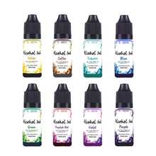 10ml 24 Colors Alcohol Ink Set, Alcohol Based Dye Pigment For Resin, Tumbler, Fluid Art, Epoxy DIY, Vibrant Color For Blending & Marbling Craft - Tie-dye Dye - View 24