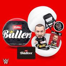 ZURU 5 Surprise Mini Wrestling Figure Surprise Ball, Mini Collectible Character Figures, Random Style Display Set - Multicolor - View 6