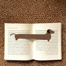 علامة كتاب أكريليك لطيفة على شكل كلب داشوند، قرطاسية طلابية ممتعة ومستلزمات مكتبية، علامة كتاب إبداعية - متعدد الألوان - مشاهدة 12