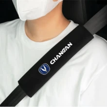 2Pcs Seat Belt Shoulder Cover Protection Pads For Changan CS75 CS35 Plus CS15 CS95 RAETON CX70 Auto Accessories - A - View 4