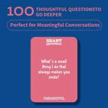Heart Reconnect Couples Conversation Card Game, 200 Question Cards, Christmas Game Party Gift, Interactive Tabletop Game For Couple Date Night & Holiday Gathering - Multicolor - View 5