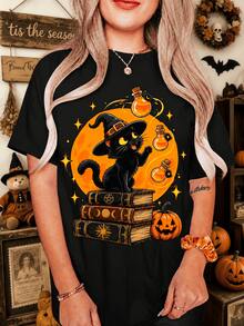 Women T-Shirts - Black - View 1