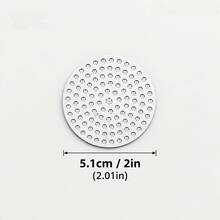 51mm/53mm/58mm Coffee Filter, Espresso Double Water Separation Mesh, Sintered Coffee Filter, Barista Filter, School Supplies, Back To School - Silver - View 10