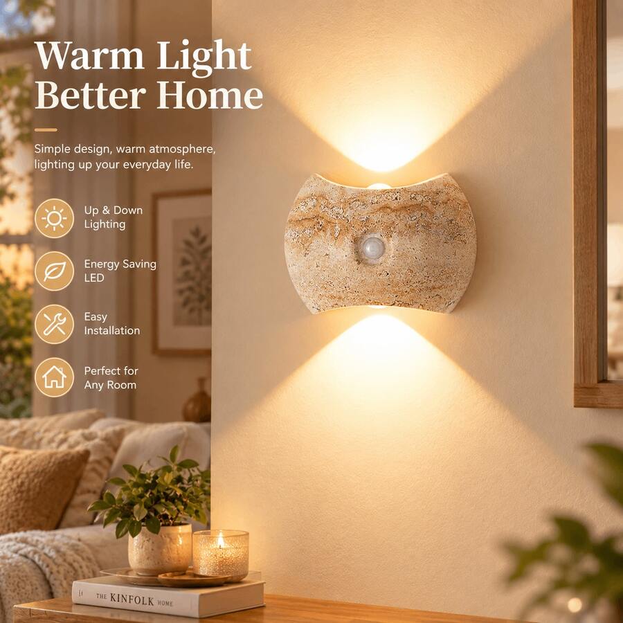 1/2pcs Dual-Head LED Motion Sensor Wall Light, Smart LED Night Light, Indoor Magnetic Induction Wall Lamp, Battery Powered, Adjustable Color Temperature And Brightness, Suitable For Hallway, Bathroom, Bedroom, Home Decor